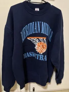 JERZEES スウェット MERIDIAN MIDDLE ネイビー L
