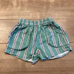 【美品】マーキーズ　110 半ズボン　ストライプ