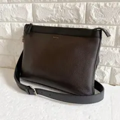 Paul Smith シグネチャー ストライプ 2way ショルダーバッグ 本革
