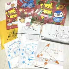 ポケモン バレンタイン 紙袋 ショッパー 2種 4つセット