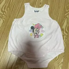 ミニーちゃん80サイズ、ロンパース