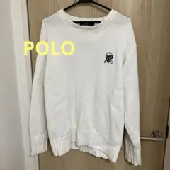 ポロ　ラルフローレン　ゴルフ　コットンニット　L