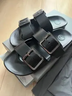 BALENCIAGA バレンシアガ　レザーサンダル　42のサムネイル