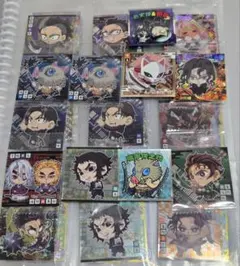 鬼滅の刃　ウエハース　シール　まとめ売り　１８枚セット