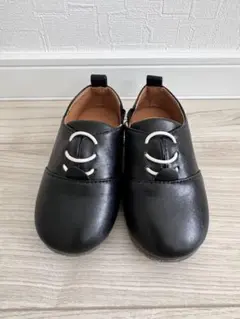 MG baby 黒 レースアップ フォーマルシューズ
