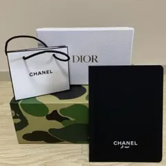 BAPE - DIORギフト箱とCHANEL カタログショップ袋セット