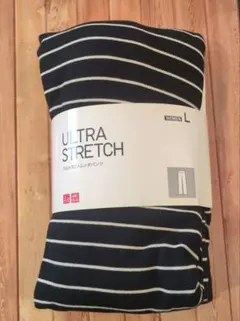 UNIQLO ユニクロ　ウルトラストレッチパンツ　レディース　M　ボーダーのサムネイル