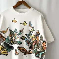 90s HABITAT バタフライ Tシャツ ビンテージ 蝶 アゲハ蝶のサムネイル