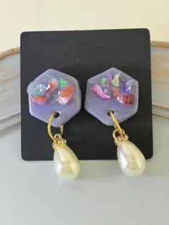 ポリマークレイ ピアス