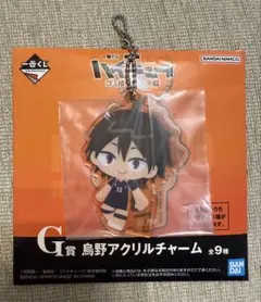 一番くじ　ハイキューG賞 烏野 アクリルチャーム山口忠
