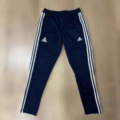 adidas キッズ ジャージ パンツ 紺