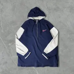 ナイロンプルオーバー スウェット