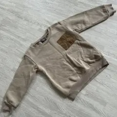 裏起毛　トレーナー　110 ベージュ