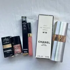 CHANEL シャネル ヴィンテージコスメ3点 香水 ネイル グロス