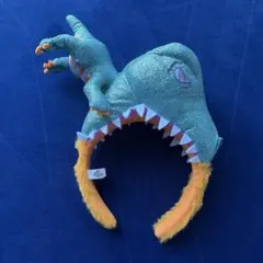 恐竜カチューシャ USJ キラキラライトグリーン