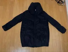 n'Or フード付きボア裏地ロングコート