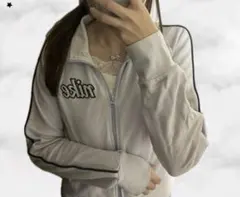 古着 NIKE トラックジャケット　ジャージ　Y2K テック ノーム グランジ