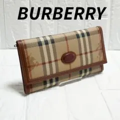 BURBERRYS バーバリー　長財布 ノバチェック ベージュ レディース