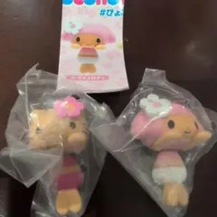 サンリオキャラクターズ ぴょこのるマスコット2 キティ　ガチャガチャ　ガシャポン