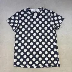 コムデギャルソン ドットプリント tシャツ 水玉 藍染風 - メルカリ