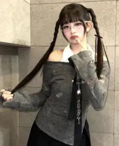 【STUSSY】 希少！！ナローネクタイ 菅田将暉着用 カール・ラガーフェルド STUSSY】 希少！！ナローネクタイ 菅田将暉着用 カール