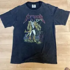 【当時物】90s メタリカ パスヘッド 蜘蛛の巣 総柄 Tシャツ XL USA製 当時物】90s メタリカ パスヘッド 蜘蛛の巣 総柄 Tシャツ XL USA製