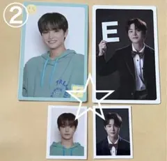 ① TREASURE TEU-DAY トレカ 証明写真 セット　ジフン