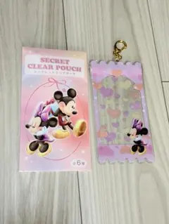 シークレットクリアポーチ　ミニーマウス