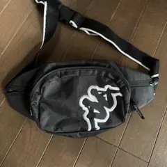 Kappa ボディバッグ ブラック
