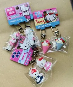 サンリオご当地ハローキティキーホルダーセット売り