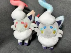 ヒスイゾロア ぬいぐるみ　通常、色違い　２体セット