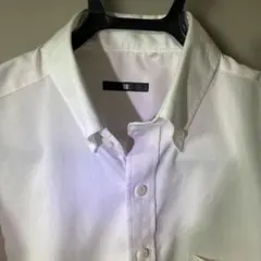 スーツセレクト　薄いピンク　ボタンダウンシャツ 長袖 ポケット付き