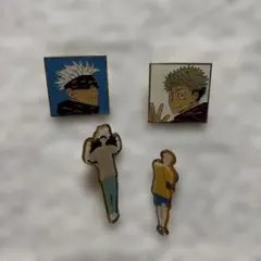 呪術廻戦　ピンズセット　五条悟　虎杖悠仁