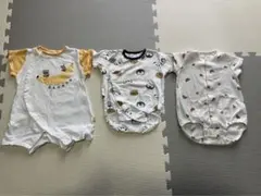 【3/15値下げ】ベビー60-70cm カバーオール・ロンパース 3点セット
