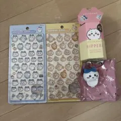 ちいかわHIPPERS ヒッパーズ　ボンボンドロップシール　ハチワレうさぎ