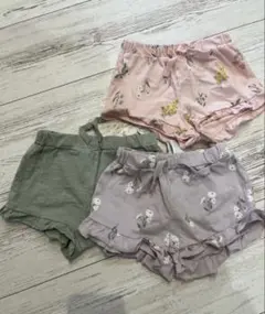 H&M エイチアンドエム　ショートパンツ 3点セット　80