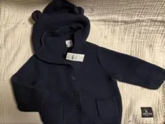 新品タグ付き　GAP baby くま耳ニットカーディガン ネイビー 12-18M