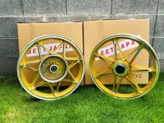 gs400 ホイール前後セット 18×1.85 JWL刻印あり - メルカリ