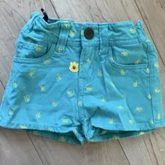 RODEO CS ハーフパンツ 青色刺繍