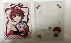 ゆ*。様 あんスタ 朱桜司 ミニブロマイド＆硬質カードケース