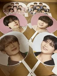 なにわ男子・高橋恭平・長尾謙杜　うちわ6枚セット