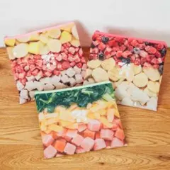 【セブンイレブン】Happyくじ <G賞> スムージーフラットポーチ 1個