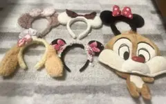 ディズニー カチューシャ ファンキャップ 6点セット