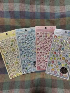 【正規品】ボンボンドロップシール　しずくミニ　4枚セット