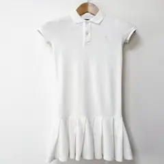 Ralph Lauren ポロワンピース ホワイト120のサムネイル