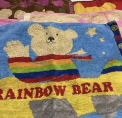 レインボーベア タオル 4枚セット