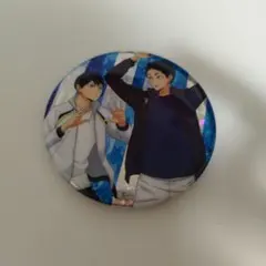 ハイキュー　缶バッジビスケット　影山飛雄　赤葦京治