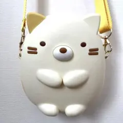 すみっコぐらし（ねこ）ゴム製ショルダーバッグ