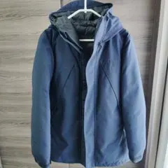 新品美品 CRSTIAN ORANI ネイビーブルー ダウンジャケット