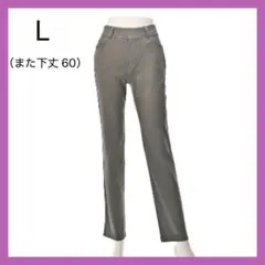 Provador スタイルUPプレミアムハイテンションデニムストレートパンツ